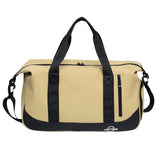 NNEOBA Waterproof Gym Travel Duffel Bag Brown