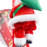Electric Climbing Santa Claus Decoration
