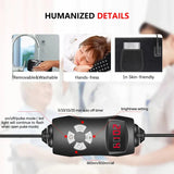 NNEOBA Portable Red & Infrared Therapy Belt with Heat & Massage