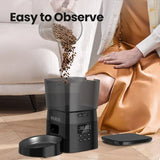 NNEOBA Smart Control Automatic Pet Feeder for Cats and Dogs