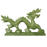 NNEOBA Feng Shui Elegance: Chinese Zodiac Dragon Jade Ornaments