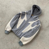 NNEOBA Devil Graphic Zip-Up Hoodie