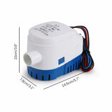 NNEOBA 12V Automatic Submersible Bilge Pump