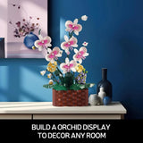 NNEOBA Flower Building Blocks Model Set Romantic Flowers