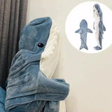 NNEOBA Cartoon Shark Wearable Blanket Hoodie
