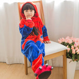 NNEOBA Spider-Man Coral Fleece Kids Pajamas
