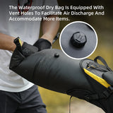 NNEOBA 14L Waterproof Bike Saddle Bag Stable Removable Dry Bag Yellow