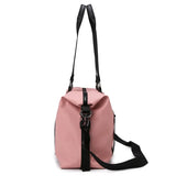 NNEOBA Fashionable Canvas Travel Bag Pink