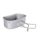 NNEOBA Titanium Camping Cooking Mess Set Grey