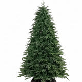 PE+PVC Artificial Christmas Tree with LED Lights