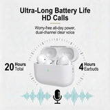 NNEOBA Active Noise Cancelling Wireless Earbuds