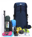 NNEOBA 60L Outdoor Camping Backpack Blue