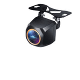 NNEOBA AHD 2K Car Rear View Camera Fisheye Golden Lens Black
