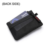 Mini RFID Nylon Zipper Wallet for Men and Women