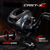 NNEOBA Baitcasting 9KG Drag Reel Dual Bearing System Right Hand Black