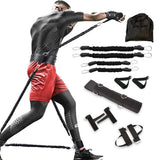 NNEOBA 12-Piece Boxing Resistance Training Set – MMA Strength Bands for Full Body Workout