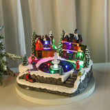 Light-Up Rotating Christmas Music Box