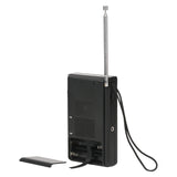 NNEOBA Portable Pocket Radio Black