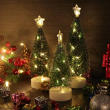 18cm Mini LED Christmas Tree with Warm White Lights