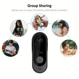 NNEOBA WiFi Camera Doorbell HD Video Intercom