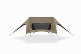 Large Camping Sun Shelter Canopy – 12-Person Outdoor Awning Tent with Screen Window