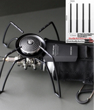 NNEOBA Spider Folding Camping Gas Stove Black