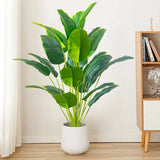 Artificial Tropical Palm Plant Realistic Faux Greenery