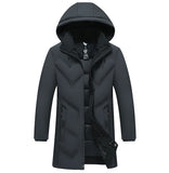 Designer Men's Hooded Bubble Parka Jacket