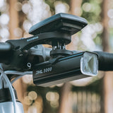 NNEOBA 1000LM Bike Light with Battery USB-C Front Lamp Black