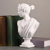NNEOBA Goddess Artemis Bust Sculpture - Greek Mythology Home Decor and Artistic Gift