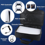 NNEOBA Protective Travel Case for PS5 Black