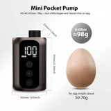 NNEOBA A5mini Portable Wireless Air Pump 100PSI Rechargeable Brown