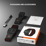 NNEOBA Armband Heart Rate Monitor Black