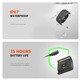 NNEOBA Armband Heart Rate Monitor Black
