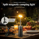 NNEOBA Camping LED Telescopic Flashlight Tripod Rechargeable Emergency Lamp