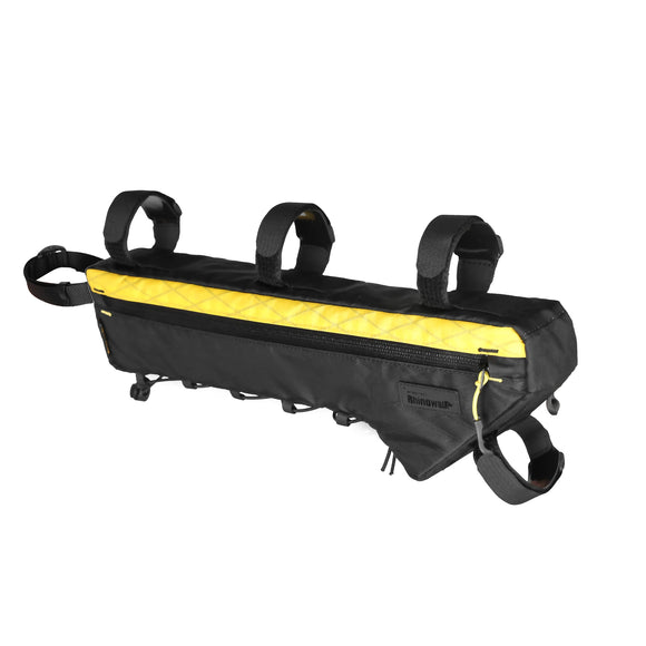 NNEOBA 2.4L Water-Resistant Triangle Frame Bag Crossbeam Pouch Yellow