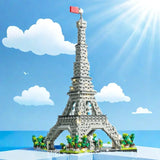 NNEOBA LED Eiffel Tower Micro Mini Building Blocks Set