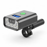 NNEOBA 4800 Lumen USB Bike Light Set Black