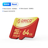 ORICO V3 64GB MicroSDXC Memory Card UHS-I U3 V30