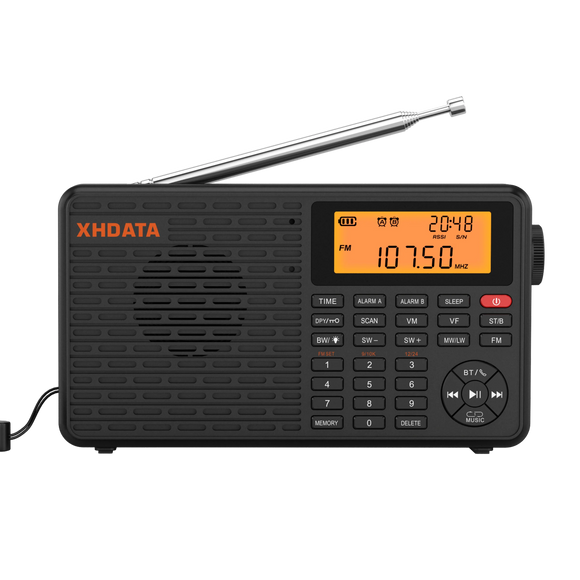 NNEOBA Stereo Digital Portable Radio Black