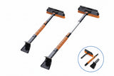 Retractable Car Snow Brush & Ice Scraper Combo – Extendable Windshield Glass Cleaning Tool