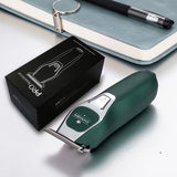 NNEOBA Professional Cordless Hair Clipper  T Blade 0mm Bald Trimmer Green