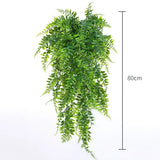 80cm Artificial Plant Vine Hanging Plastic Leaf Grass Garland