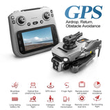NNEOBA 8K GPS Folding Drone with Screen Remote