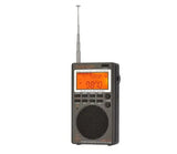 NNEOBA Full-Band Mini Digital Stereo Radio Black