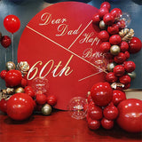 NNEOBA alentine's Day Red Balloon Garland Arch Kit - 75pcs (Color: No 2)
