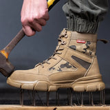 Men's Steel Toe Safety Work Boots