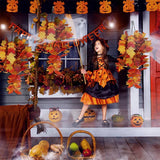 2-Piece 75CM Artificial Maple Leaf Garland