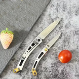 NNEOBA 2pcs Portable Folding Pocket Knife Black