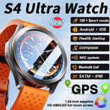 NNEOBA GPS Sport Smart Watch Bracelet Orange